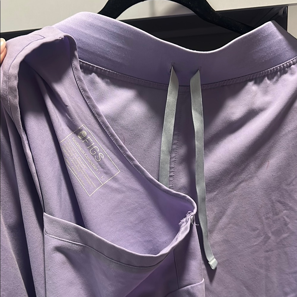 Figs Lavender Scrub Pants